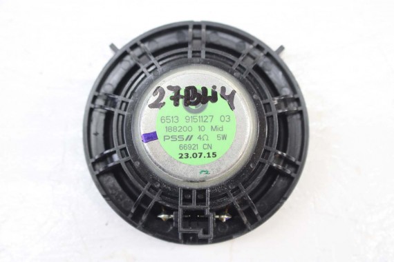 BMW GŁOŚNIK 9151127 F48 F45 F46 MINI F54 F55 F56 F57 F60 65139151127 65 13 9151127 awaryjny 9151127 65139151127 9151127 9151127