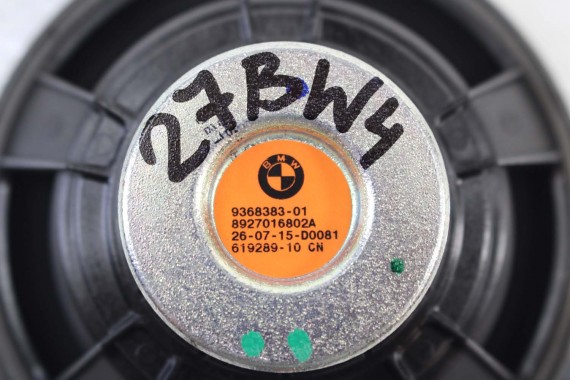 BMW M4 F82 GŁOŚNIK 9368383 9226358 ŚREDNIOTONOWY + TWEETER HARMAN KARDON 9368383 9226358 9368383 9226358 65139368383 65139226358