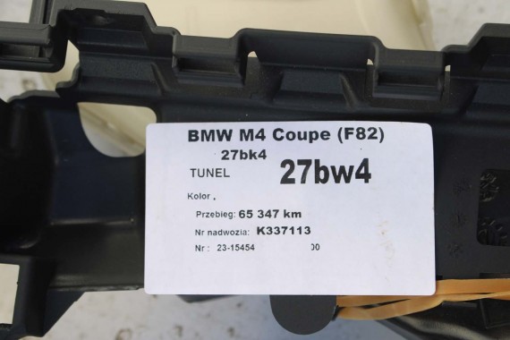 BMW M4 F82 TUNEL + PODŁOKIETNIK BMW M4 Coupe F82 BMW 3 F34 F30 F31 F F31 F32 M3 F80 F81 4 F31 F32  czarny