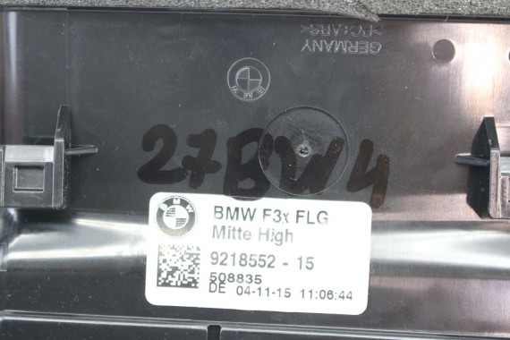 BMW M4 F82 KRATKI WLOTY POWIETRZA KONSOLI kratka wlot nawiewu dekor 8068609 51458068609 9218549 9346225 9218552 9232072 8068609