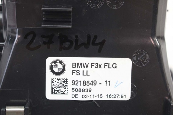 BMW M4 F82 KRATKI WLOTY POWIETRZA KONSOLI kratka wlot nawiewu dekor 8068609 51458068609 9218549 9346225 9218552 9232072 8068609