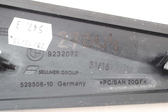 BMW M4 F82 KRATKI WLOTY POWIETRZA KONSOLI kratka wlot nawiewu dekor 8068609 51458068609 9218549 9346225 9218552 9232072 8068609