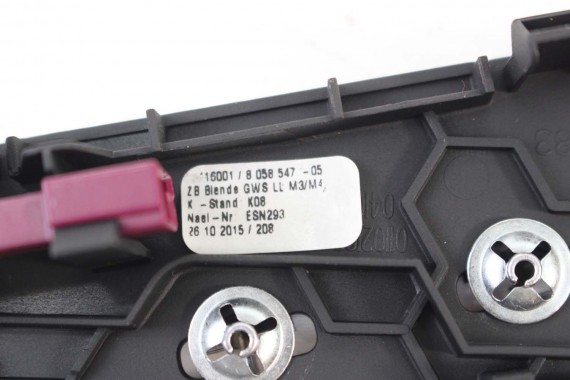 BMW M4 F82 PANEL 8058547 chrom OSŁONA RAMKA LEWARKA DŹWIGNI 51168058547 8058547 51168058547 8058547 8058547 51168058547 8058547