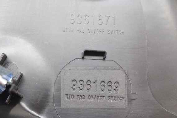 MINI F54 F55 F56 WYKOŃCZENIE ZAŚLEPKA 9361669 9361671 9361672 KONSOLI boczna osłona 9361672 51459361669 51459361671 51459361672