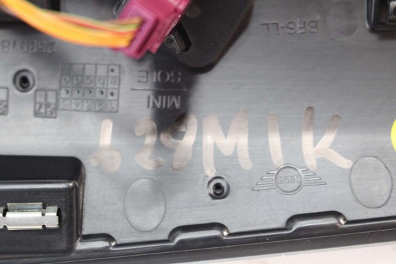 MINI F56  KRATKI WLOTY POWIETRZA KONSOLI 9262413 9891227 9891228 6977939 kratka wlot nawiewu dekor 8993150 51456977939