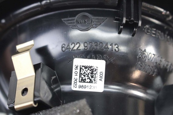 MINI F56  KRATKI WLOTY POWIETRZA KONSOLI 9262413 9891227 9891228 6977939 kratka wlot nawiewu dekor 8993150 51456977939