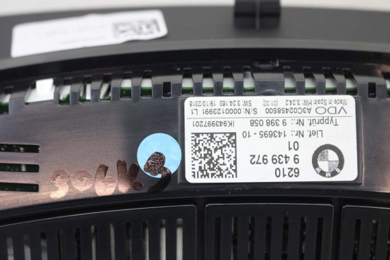 BMW 3 G20 G21 ZEGAR 9439972 Prędkościomierz LICZNIK 9439972 zegary 65509439972 8717953 8715155 9842922 8706776 8710804 8717953