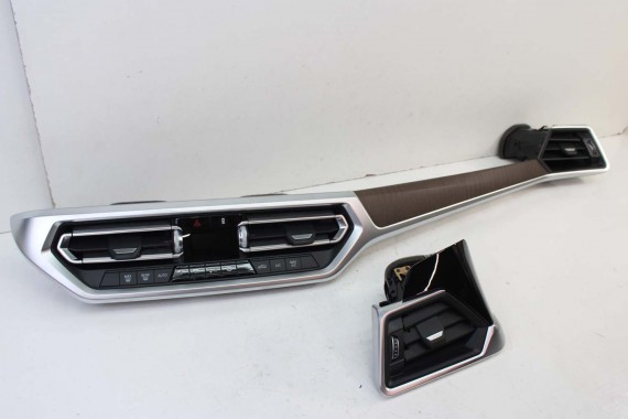 BMW 3 G20 KRATKI WLOTY POWIETRZA KONSOLI kratka wlot nawiewu + panel klimy 9459475 64119459475 6806855 6805563 6805796 9459476