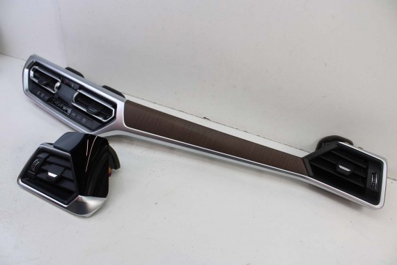 BMW 3 G20 KRATKI WLOTY POWIETRZA KONSOLI kratka wlot nawiewu + panel klimy 9459475 64119459475 6806855 6805563 6805796 9459476