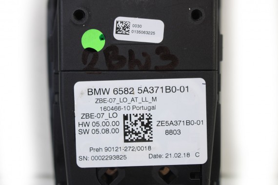 BMW 3 G20 PANEL GAŁKA DZWIGNIA BIEGÓW 5A3711B 9462641 9891525 F40 G20 G21 G28 G29 65825A3711B 3 Z4 KONTROLER IDRIVE POKRĘTŁO