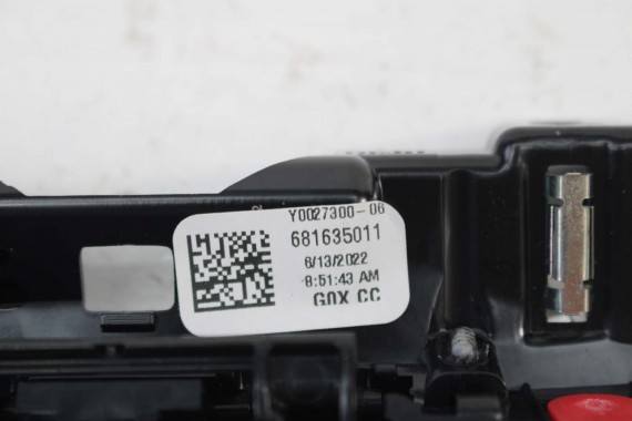 BMW X6 G06 ZAMKNIĘCIE PODŁOKIETNIKA 6816350 51166816350 Zamek Klamka Schowka 6816350 51166816350 6816350 51166816350 6816350