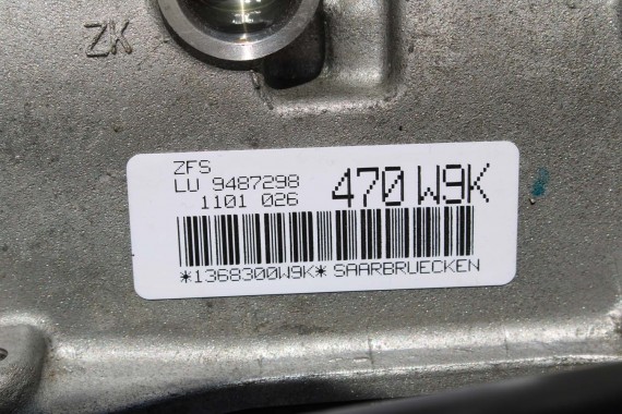 BMW 5 G30 SKRZYNIA BIEGÓW 8HP50Z 9487298 SILNIK 2.0 B47 D20A diesel B47 D20 A D20A B47D20 B47D20A 190KM 140KW 2.0d 20d G31 W9K