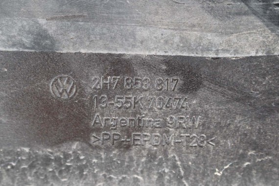 VW AMAROK NAKŁADKA BŁOTNIKA TYŁ 2H7853817 2H7853818 2H7853817A 2H7853818A 2H7853817B 2H7853818B 2HH853817 2HH853818 LT8U 7W7W