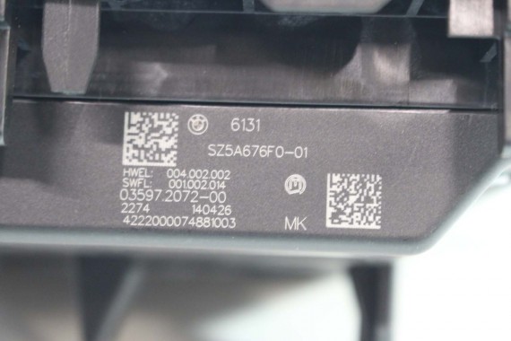 BMW X1 X2 GAŁKA DZWIGNIA BIEGÓW ZMIANY 5A676F0 WYBIERAK LEWAREK ZMIAN 5A676F0 panel 5A676F0 9473167 5A676F0 5A676F0 5A676F0