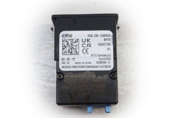 BMW X1 X2 USB 5A5C190 iX2 xDrive30 U11 IX1 5A5C190 84105A5C190 PORT USB PRZYŁĄCZE Podwójne gniazdo 5A5C190 5A5C190 84105A5C190
