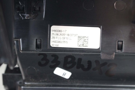 BMW X2 U10 KRATKI WLOTY POWIETRZA KONSOLI 9483383 9483381 9483382 kratka wlot nawiewu 9496115 9873178 9483383 9483381 9483382