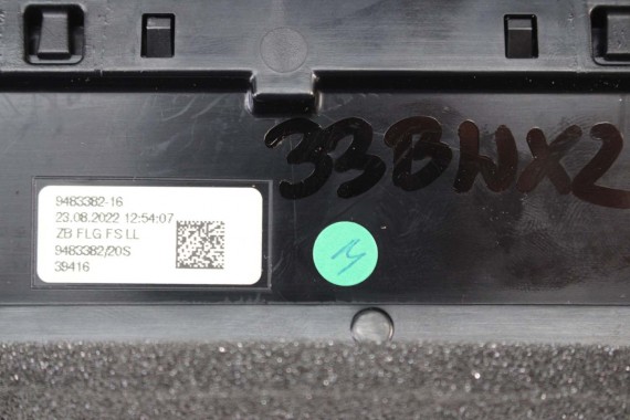 BMW X2 U10 KRATKI WLOTY POWIETRZA KONSOLI 9483383 9483381 9483382 kratka wlot nawiewu 9496115 9873178 9483383 9483381 9483382