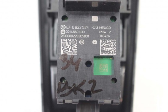 BMW 2 F45 F46 RPRZYCISK HAMULCA 6822524 przełącznik 61316822524 PARKING "P" 9385001 9364950 9877888 9371644 9364950 61316822524