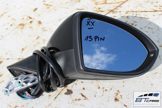 VW SPORTSVAN LUSTERKO DRZWI PRAWE 13pin L041 - czarny zewnętrzne pinów kabli przewodów 13 pin
