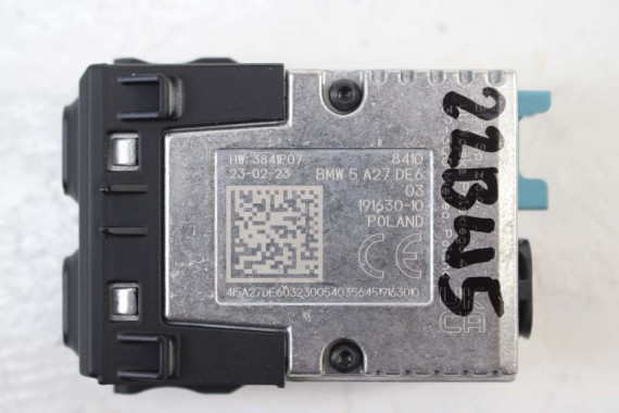 BMW 5 G60 PORT USB 5A27DE6 5A27DF8 PRZYŁĄCZE Podwójne gniazdo 84105A27DE6 84105A27DF8 5A27DE6 5A27DF8 5A27DE6 5A27DF8 5A27DE6