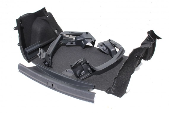 VW GOLF 7 VII BOCZEK DYWAN BAGAŻNIKA czarny boczki bagażnik tapicerka 5G6867427 5G6867428 5G6867761 5G6867762 5G6858855