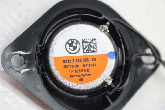 BMW 5 G30 GŁOŚNIK 2622468 9226358 ŚREDNIOTONOWY + HARMAN KARDON 2622468 9226358 65132622468 65139226358 2622468 2622468 9226358