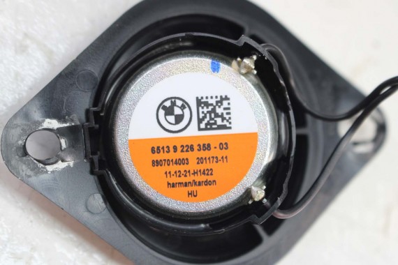 BMW 5 G30 GŁOŚNIK 2622468 9226358 ŚREDNIOTONOWY + HARMAN KARDON 2622468 9226358 65132622468 65139226358 2622468 2622468 9226358