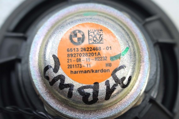 BMW 5 G30 GŁOŚNIK 2622468 9226358 ŚREDNIOTONOWY + HARMAN KARDON 2622468 9226358 65132622468 65139226358 2622468 2622468 9226358