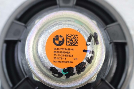 BMW 5 G30 GŁOŚNIK 2622468 9226358 ŚREDNIOTONOWY + HARMAN KARDON 2622468 9226358 65132622468 65139226358 2622468 2622468 9226358