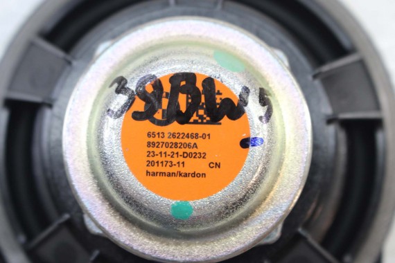 BMW 5 G30 GŁOŚNIK 2622468 9226358 ŚREDNIOTONOWY + HARMAN KARDON 2622468 9226358 65132622468 65139226358 2622468 2622468 9226358