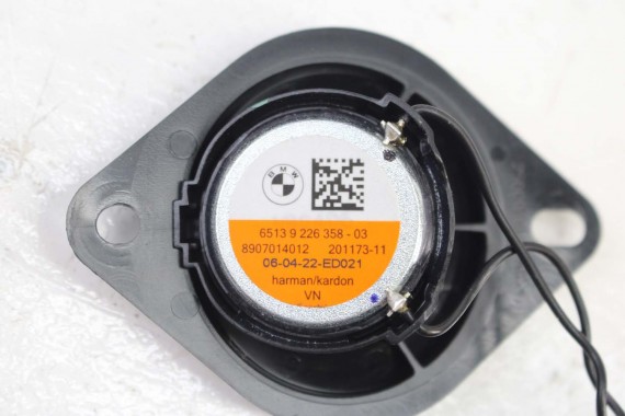 BMW 5 G30 GŁOŚNIK 2622468 9226358 ŚREDNIOTONOWY + HARMAN KARDON 2622468 9226358 65132622468 65139226358 2622468 2622468 9226358
