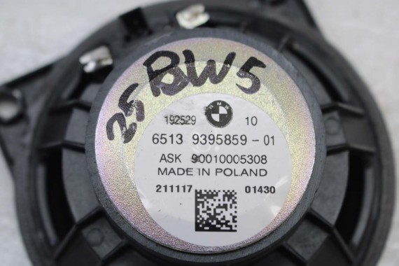 BMW 5 G30 G31 GŁOŚNIK 9395859 9395859 ŚREDNIOTONOWY 65139395859 9395859 9395859 9395859 65139395859 65139395859 9395859 9395859