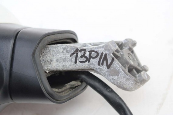 VW PASSAT B8 LUSTERKO DRZWI LEWE 13 pin kabli zewnętrzne pinów el.składane podświetlane 13pin
