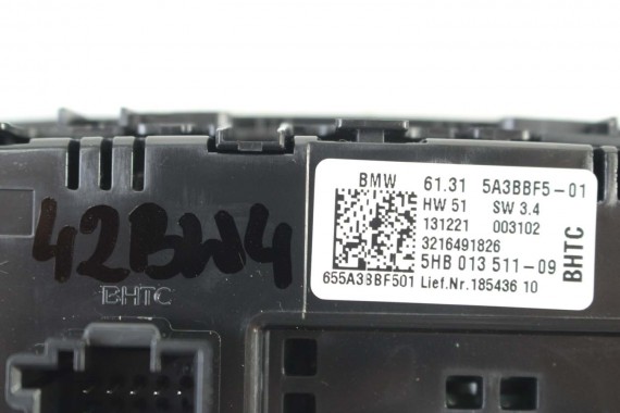 BMW 4 G26 PANEL KLIMY 5A3BBF5 61319493013 5A3BBF5 61315A3BBF5 5A3BBF5 9493013 61319493013 9493013 tył 5A3BBF5 61315A3BBF5 3G20