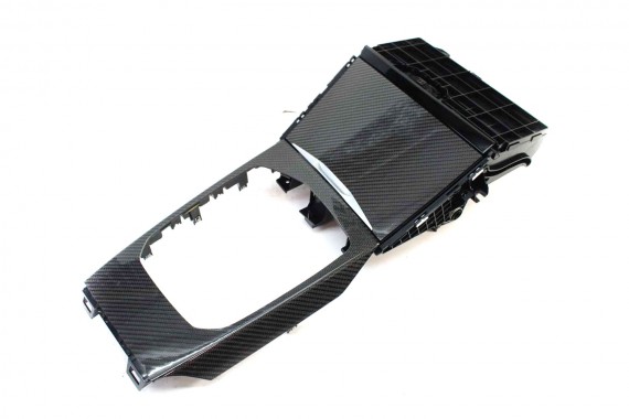 BMW 4 G26 DEKOR 5A55206 TUNELU 51165A55206 SCHOWEK konsola środkowa 51168094591 dekory listwy 5A55206 8094591 KARBON 8094583