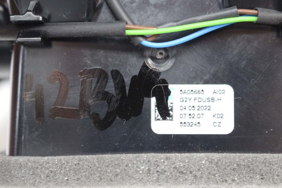 BMW 4 G26 WLOT 6836650 6806816 KRATKA WLOTU 6806816 WYKOŃCZENIE TUNELU ŚRODKOWEGO TUNELU 51166806816 6836650 64226836650 6836650