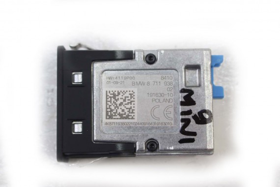 BMW PORT USB PRZYŁĄCZE Podwójne gniazdo 8711938 X1 F48 F45 F46 MINI F54 F55 F57 F60 84108711938 84 10 8711938 8711938 8711938