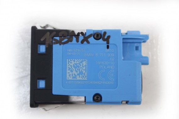 BMW 5 G30 PORT USB PRZYŁĄCZE gniazdo 8711939 X1 F48 F45 F46 MINI F54 F55 F56 F57 F60 84108711939 84105A21B76 8794158 8711939