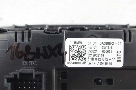 BMW X4 G02 PANEL KLIMY 5A3BBF2 61319493014 5A3BBF2 61315A3BBF2 5A3BBF2 9493014 61319493014 9493013 tył 5A3BBF5 5A3BBF2 6996006