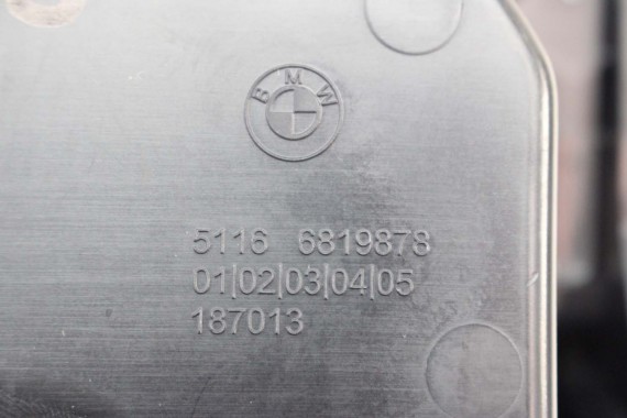 BMW 5 G30 SCHOWEK TUNELU 6819878 51166819878 konsola środkowa dekor 51168323400 dekory listwy 8323400 9391272 9391273 6819878