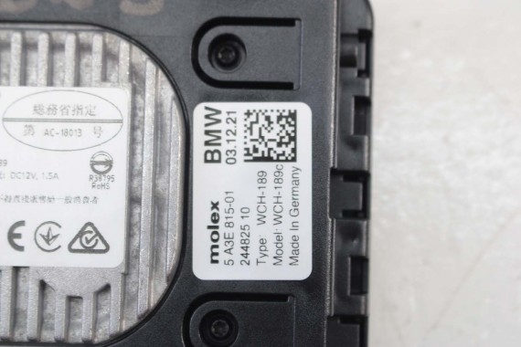 BMW 5 G30 ŁADOWARKA 5A3E815 ADAPTER indukcja G31 5A3E815 5A3E815 5A62828 5A1DB22 5A6D527 5A17941 84105A3E815 5A3E815 84105A3E815