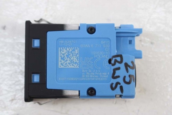 BMW 5 G30 PORT USB PRZYŁĄCZE gniazdo 8711939 X1 F48 F45 F46 MINI F54 F55 F56 F57 F60 84108711939 84105A21B76 8794158 8711939 LCi