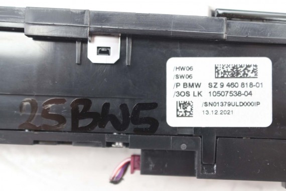 BMW 5 G30 PRZYCISK 9460818 61319460818 przełącznik obsługi konsoli panel ADAPTIVE ZAWIESZENIA 9460818 9460818 9460818 9460818