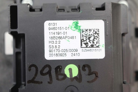 BMW 3 G20 GAŁKA DZWIGNIA BIEGÓW 9460151 G20 G21 G28 ZMIANY WYBIERAK LEWAREK ZMIAN PANEL 61319460151 61319460151 9460151 9460151