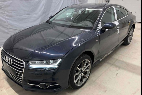AUDI A7 DRZWI LEWE STRONA LEWA PRZÓD + TYŁ 4G8 2 szt przednie tylne 2 sztuki W1W1 LX5R Niebieski 4G8831051 4G8833051 4G8831051A