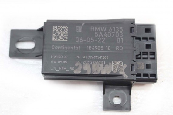 BMW IX i20 MODUŁ STEROWNIK GRZANIA FOTELA KANAPY 5A40703 61355A40703 FOTELA KANAPY KOSOLI