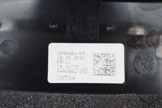 BMW iX KRATKI WLOTY POWIETRZA KONSOLI 9490661 8896810 kratka wlot nawiewu dekor 64229490661 9490657 9490658 9490661 64229490661