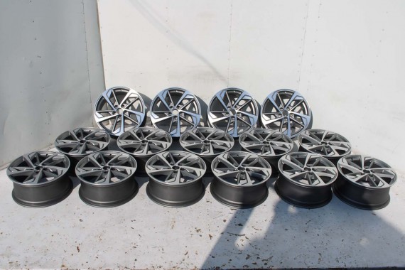 AUDI A4 A5 8W FELGI 8W0601025EK 18 cali felga 8,0J*18H2 ET40 KOŁA 18" 8W0601025EK 8W b9 f5 8W0601025EK 8W0601025EK 8W0601025EK