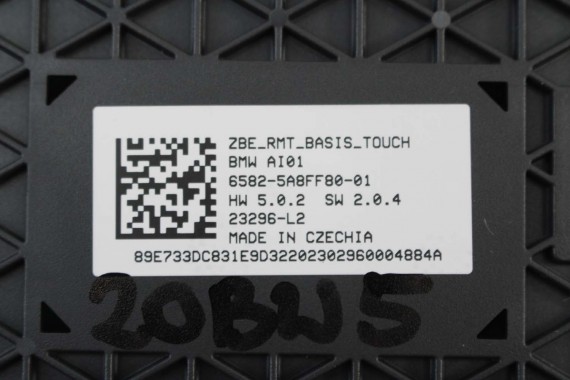 BMW 5 G60 PANEL 5B3DE06 przełącznik Idrive Kontroler Touch Glass Szkło Clear&Bold 5B3DE06 65825B3DE06 5B3DE06 5B3DE06 5B3DE06