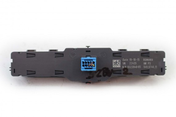 BMW 2 F45 F46 PRZEŁĄCZNIK WŁĄCZNIK 9323940 9323940 panel Gran Tourer SPORT ECO ASYSTA KIEROWCY 61319263563 61319323940 9263563